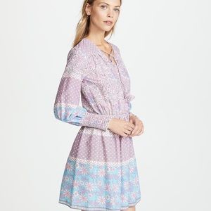 Shoshanna Torrance V-neck BoHo floral dress